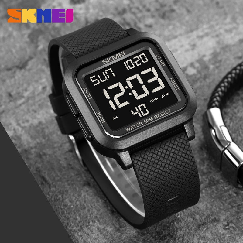Timemei 1894 Fashion Luminous Sports Waterproof Digital Watch Men'S Watch Made - Image 4